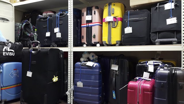 Why is the London luggage storage facility a good option? 